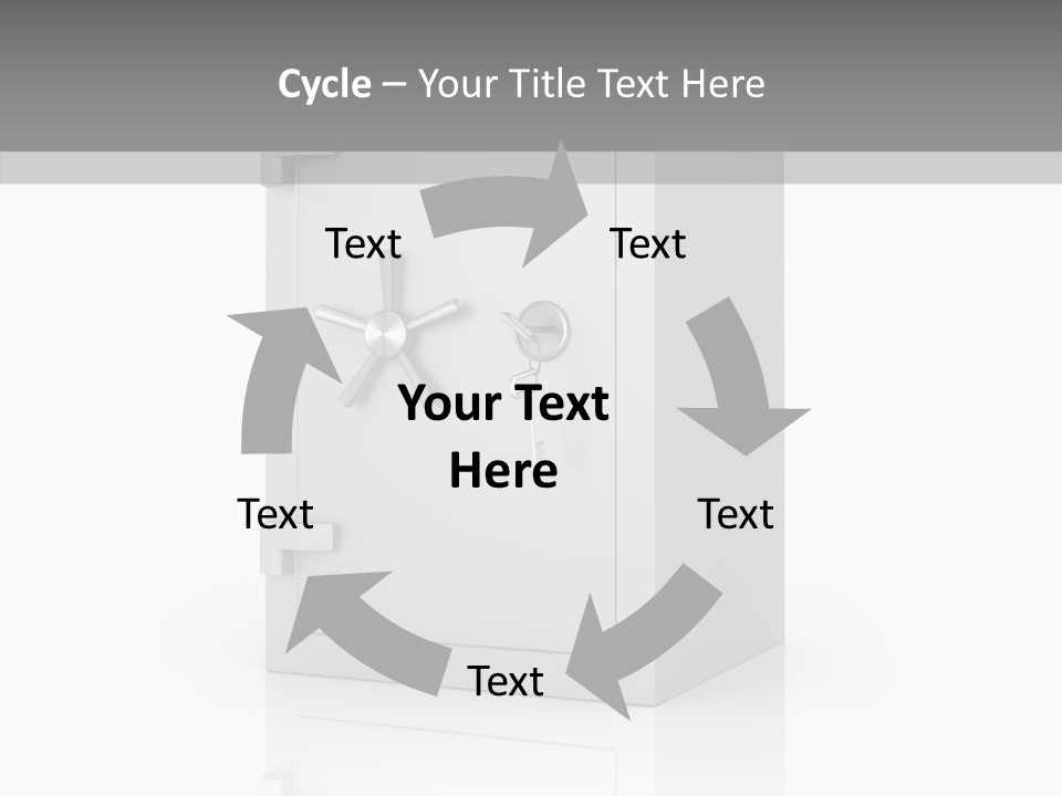 Illustration Finance Render PowerPoint Template