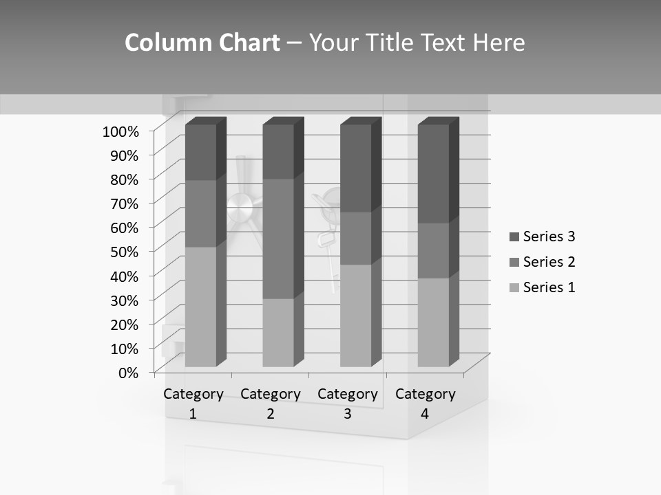 Illustration Finance Render PowerPoint Template