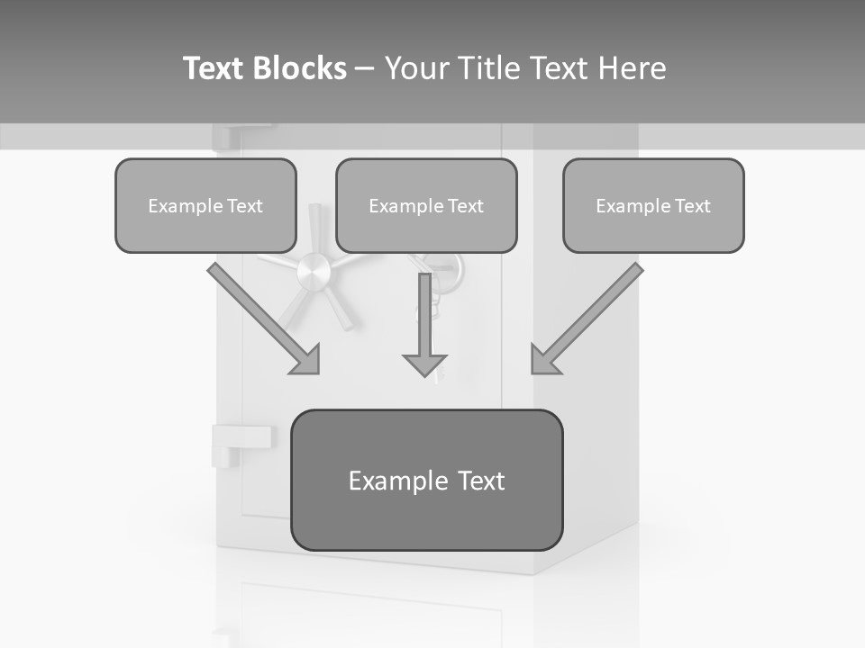 Illustration Finance Render PowerPoint Template