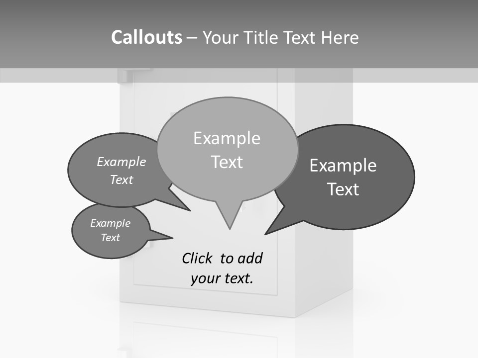 Illustration Finance Render PowerPoint Template