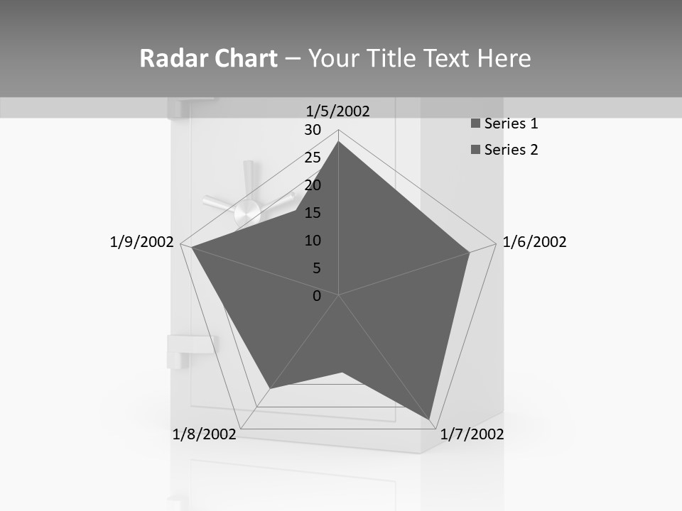 Illustration Finance Render PowerPoint Template