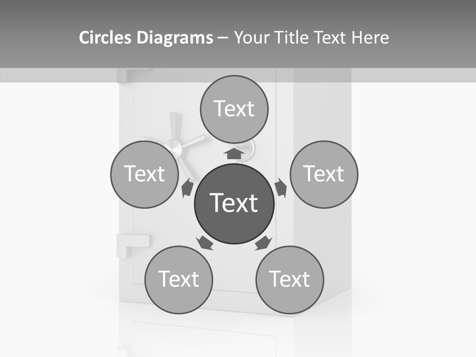 Illustration Finance Render PowerPoint Template