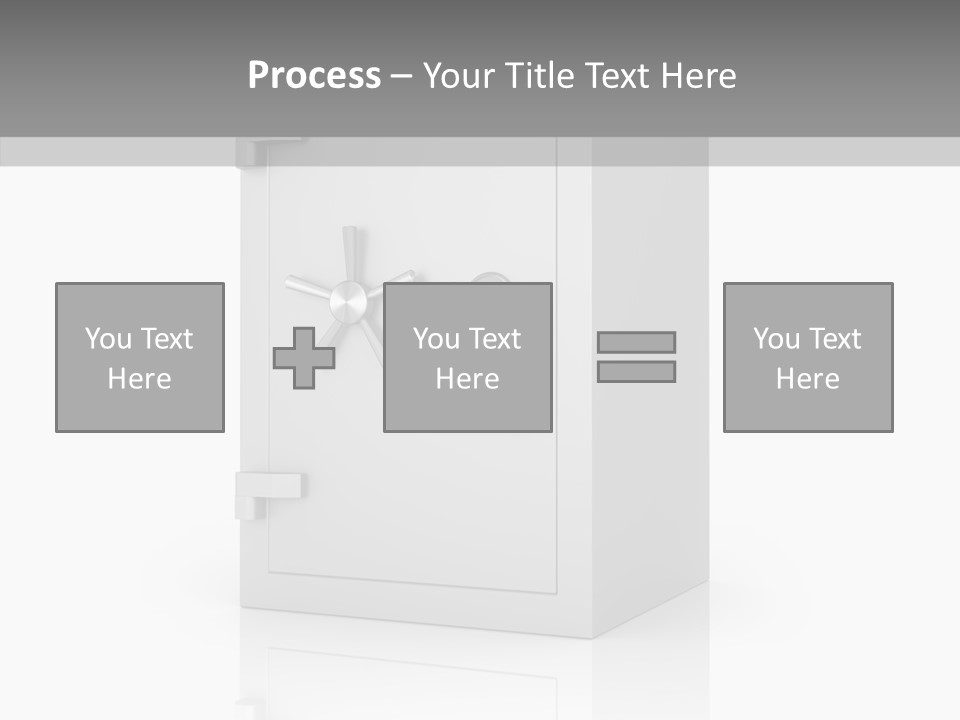 Illustration Finance Render PowerPoint Template