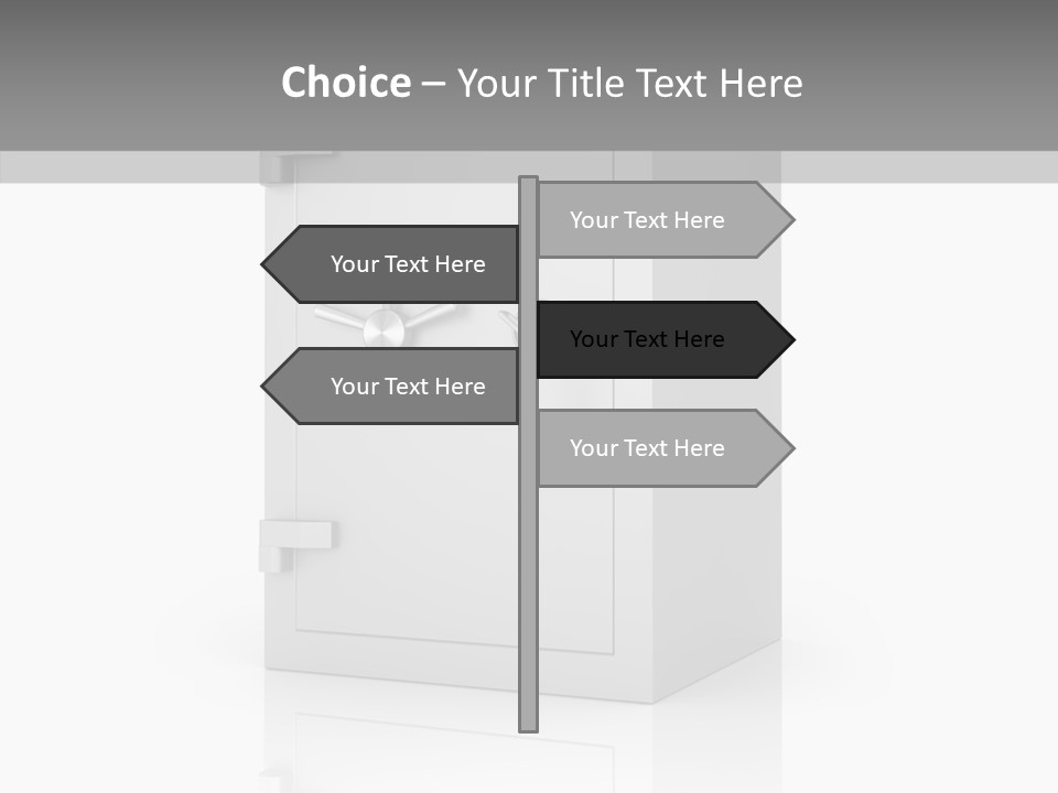 Illustration Finance Render PowerPoint Template