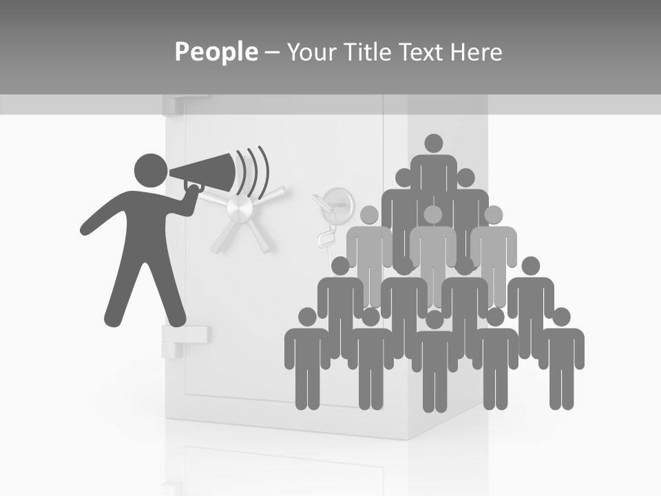 Illustration Finance Render PowerPoint Template