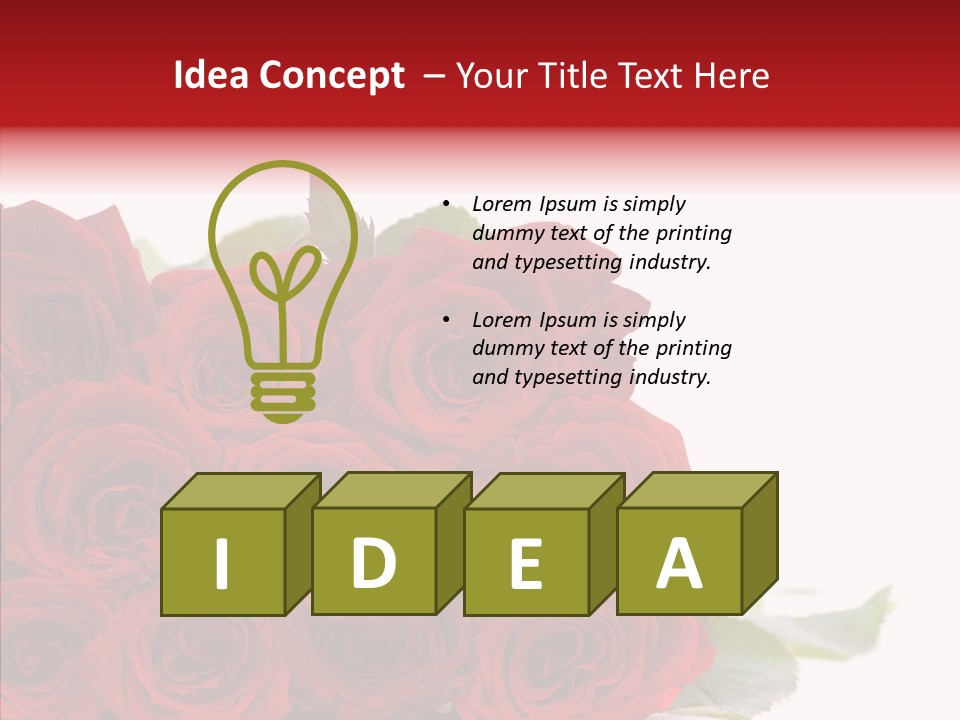 Focus Freshness Shot PowerPoint Template