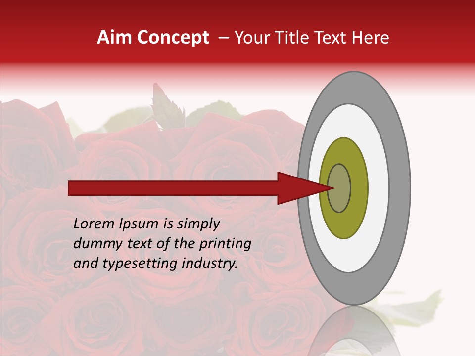 Focus Freshness Shot PowerPoint Template