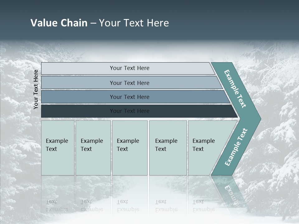 Season December White PowerPoint Template