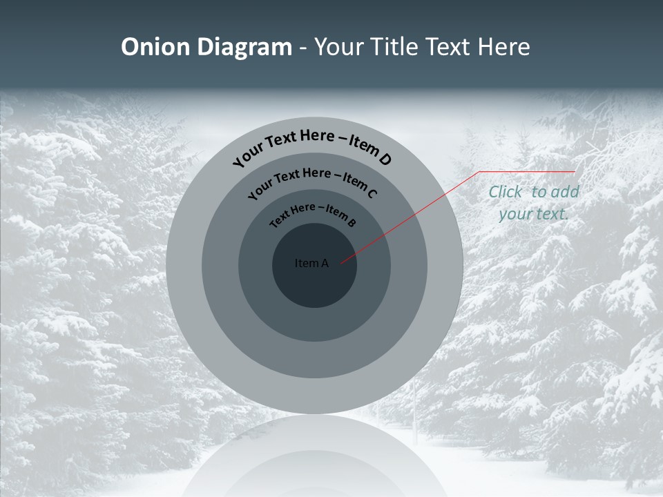 Season December White PowerPoint Template