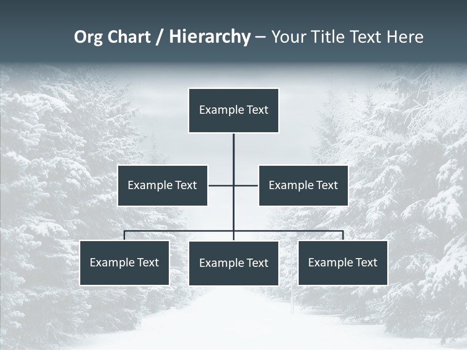 Season December White PowerPoint Template