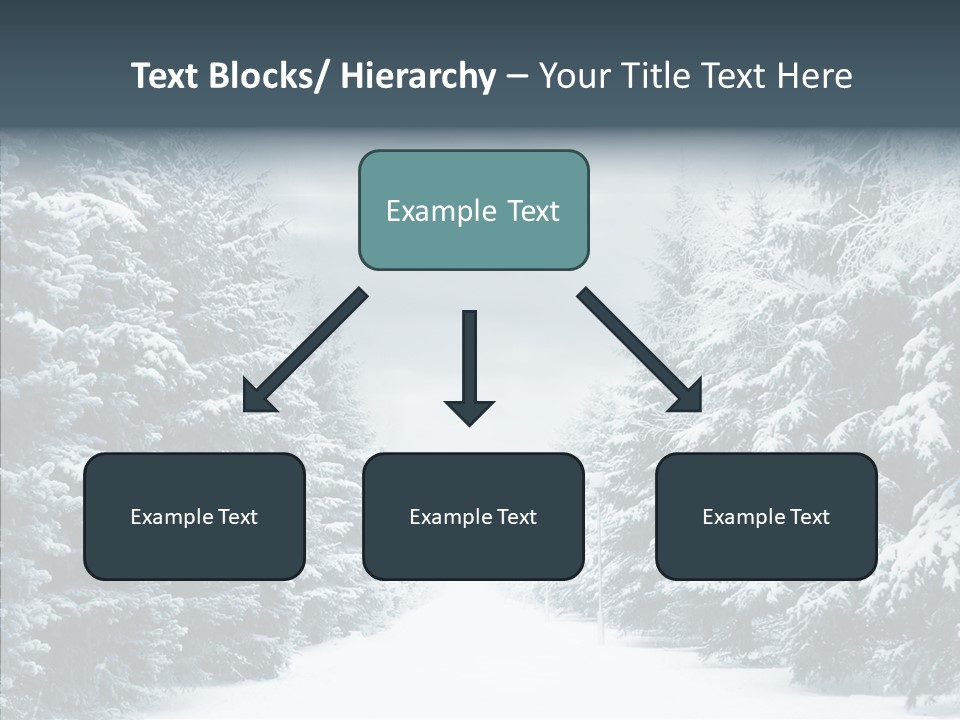 Season December White PowerPoint Template