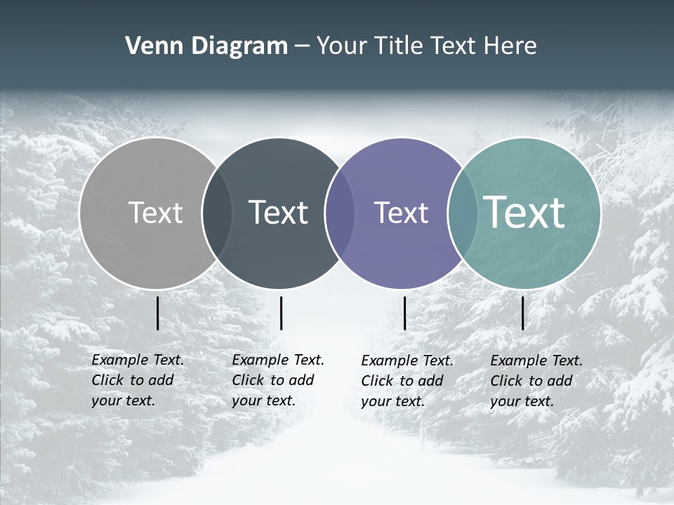 Season December White PowerPoint Template
