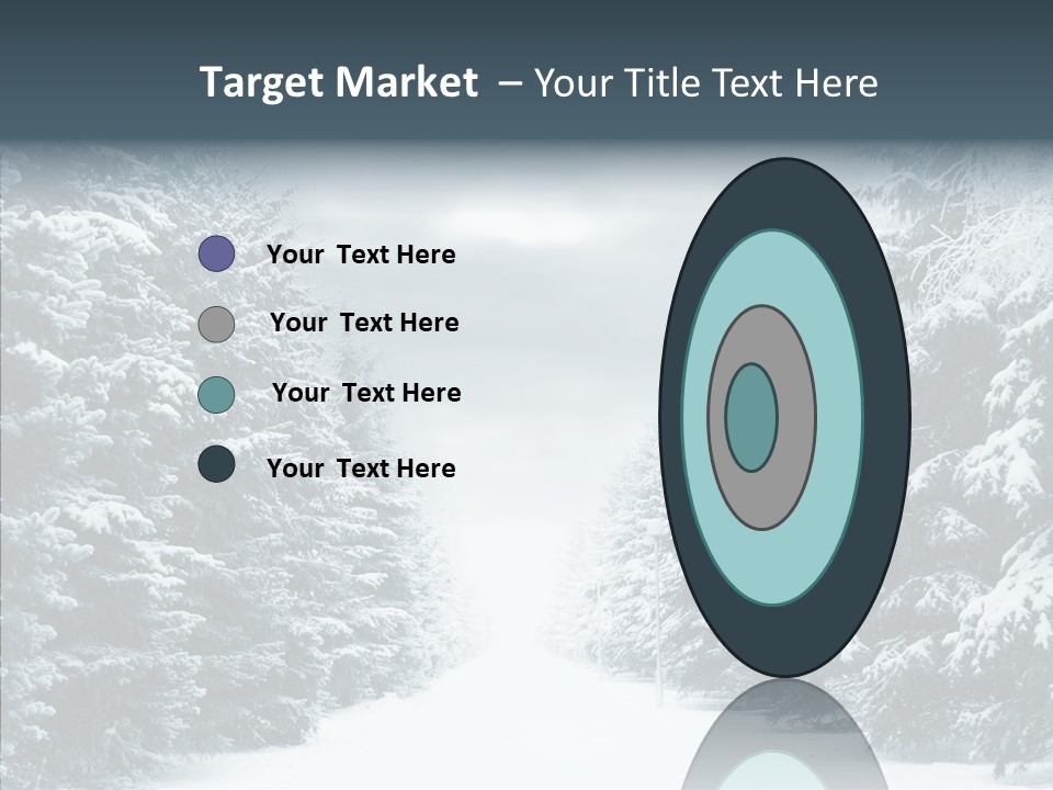 Season December White PowerPoint Template