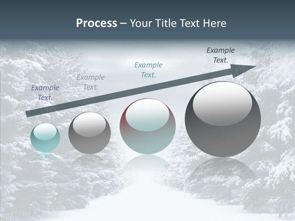 Season December White PowerPoint Template