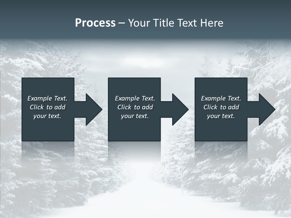 Season December White PowerPoint Template