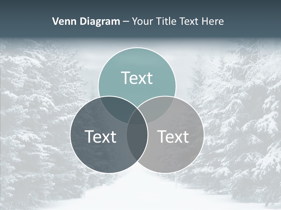 Season December White PowerPoint Template