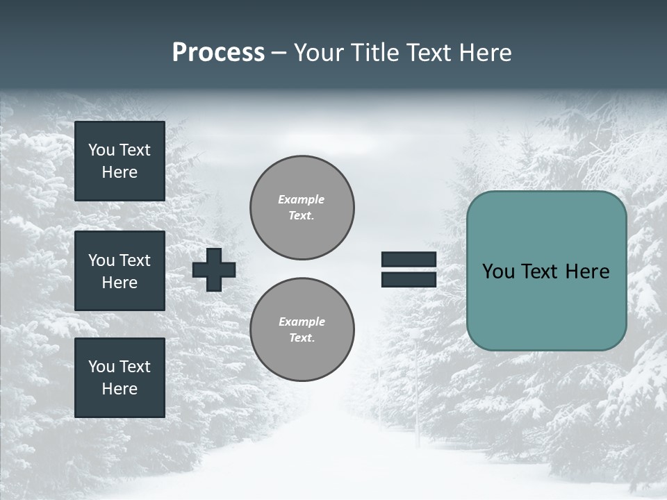 Season December White PowerPoint Template