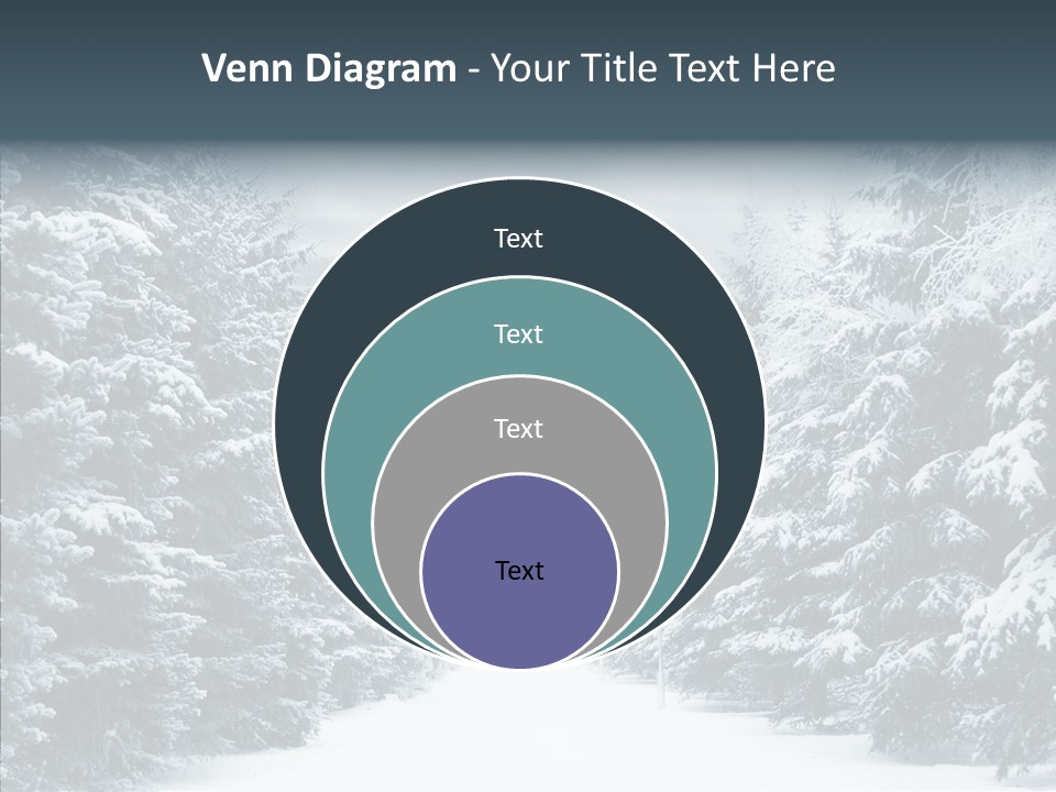 Season December White PowerPoint Template