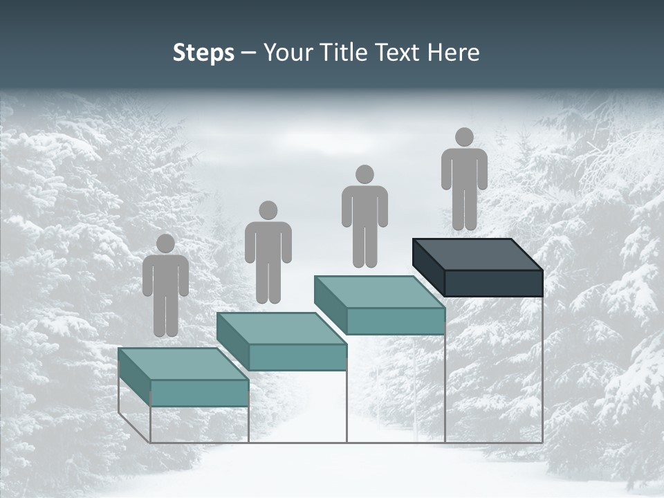 Season December White PowerPoint Template