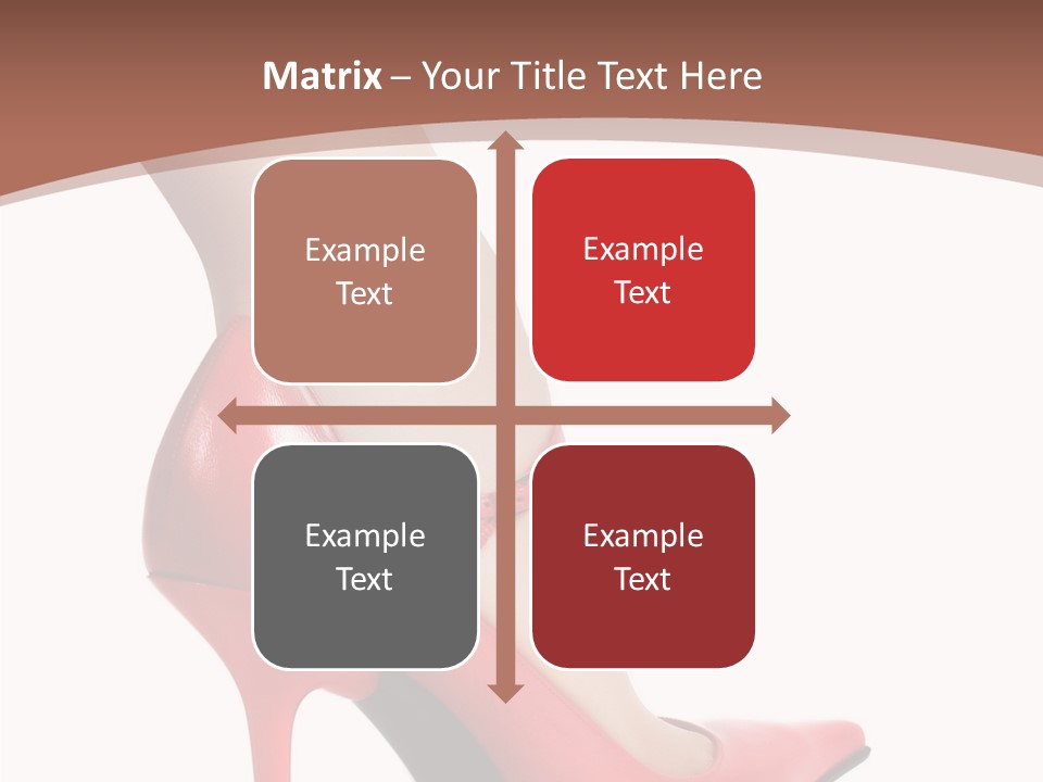 Sexy Curves Isolated PowerPoint Template