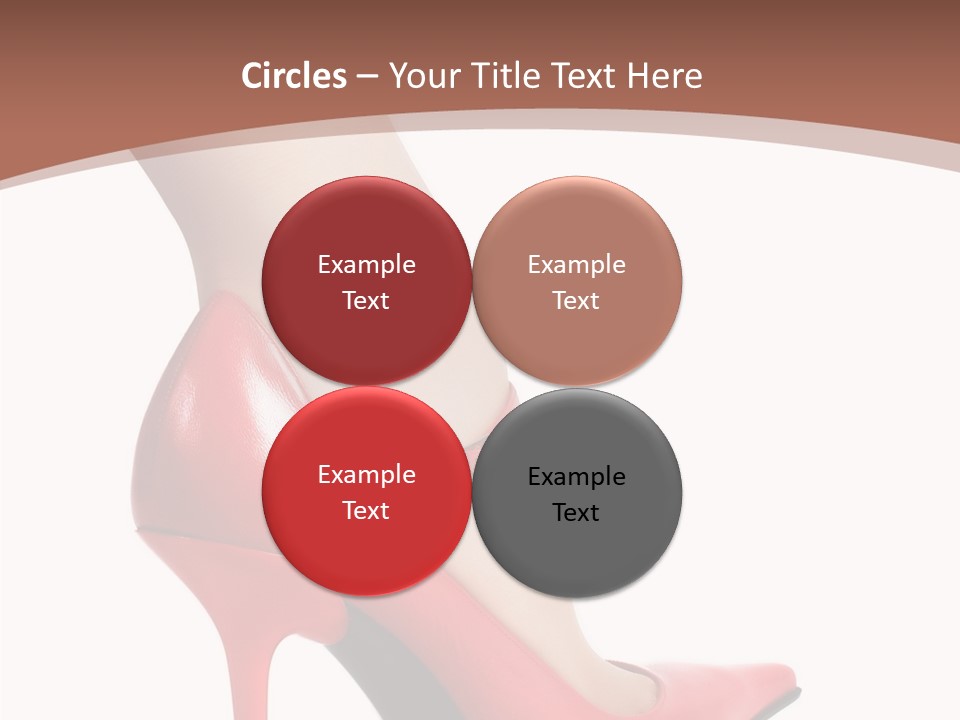 Sexy Curves Isolated PowerPoint Template