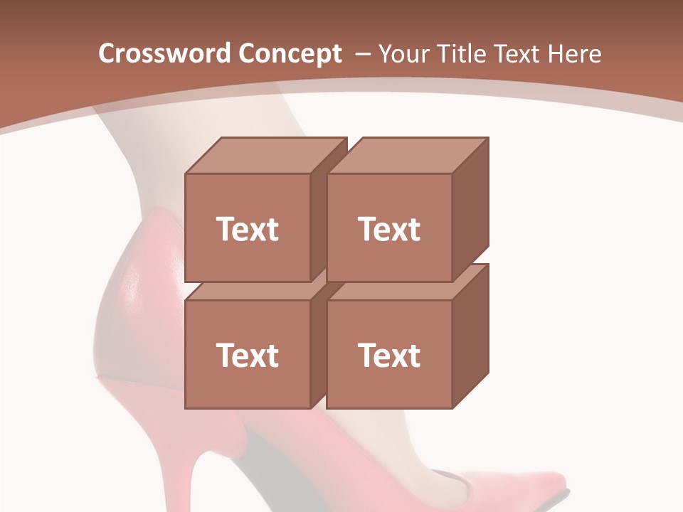 Sexy Curves Isolated PowerPoint Template