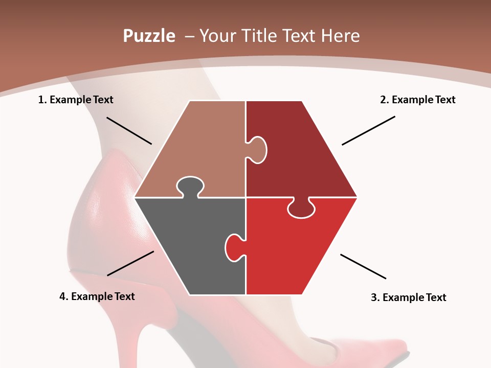 Sexy Curves Isolated PowerPoint Template