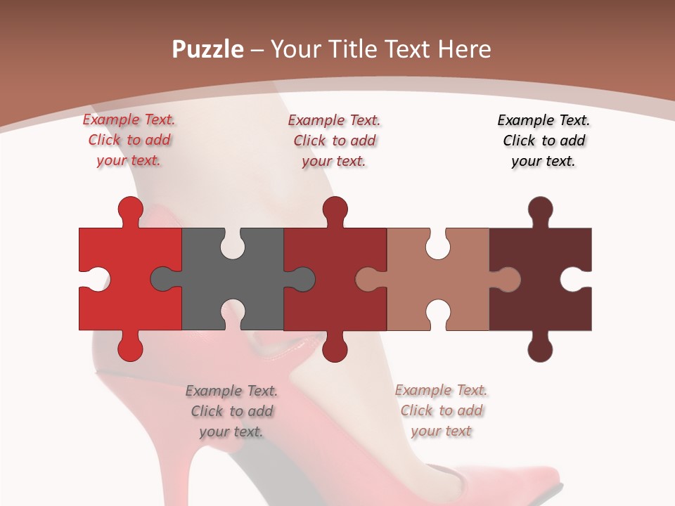 Sexy Curves Isolated PowerPoint Template