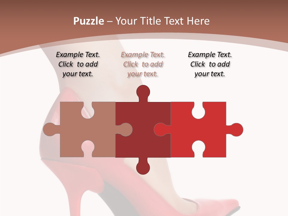 Sexy Curves Isolated PowerPoint Template