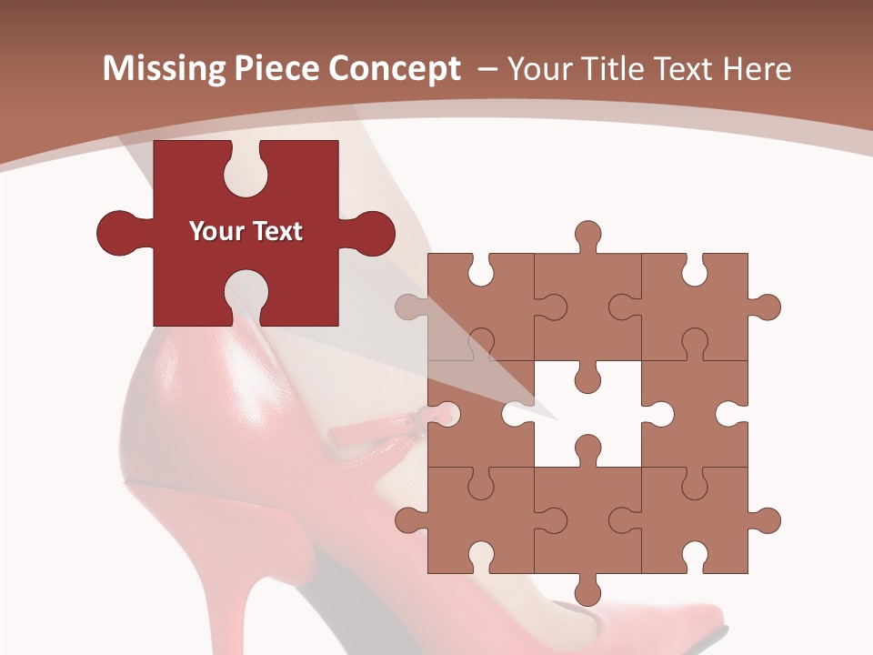 Sexy Curves Isolated PowerPoint Template