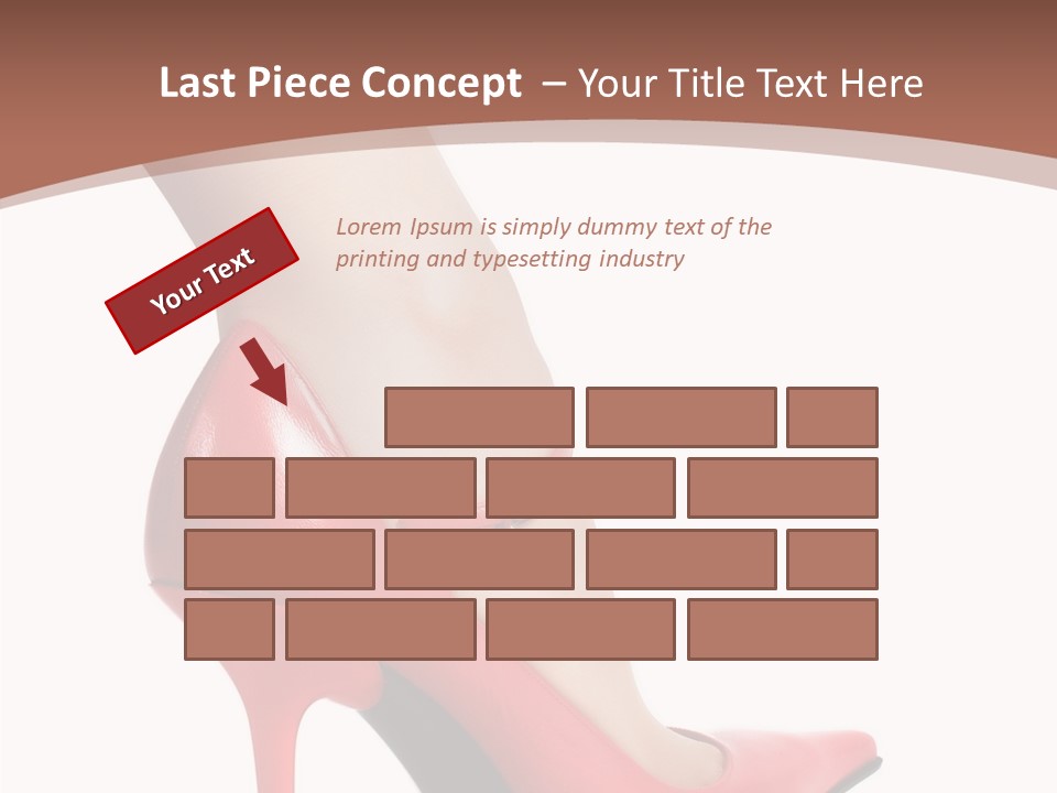 Sexy Curves Isolated PowerPoint Template