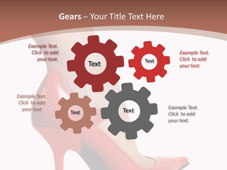 Sexy Curves Isolated PowerPoint Template