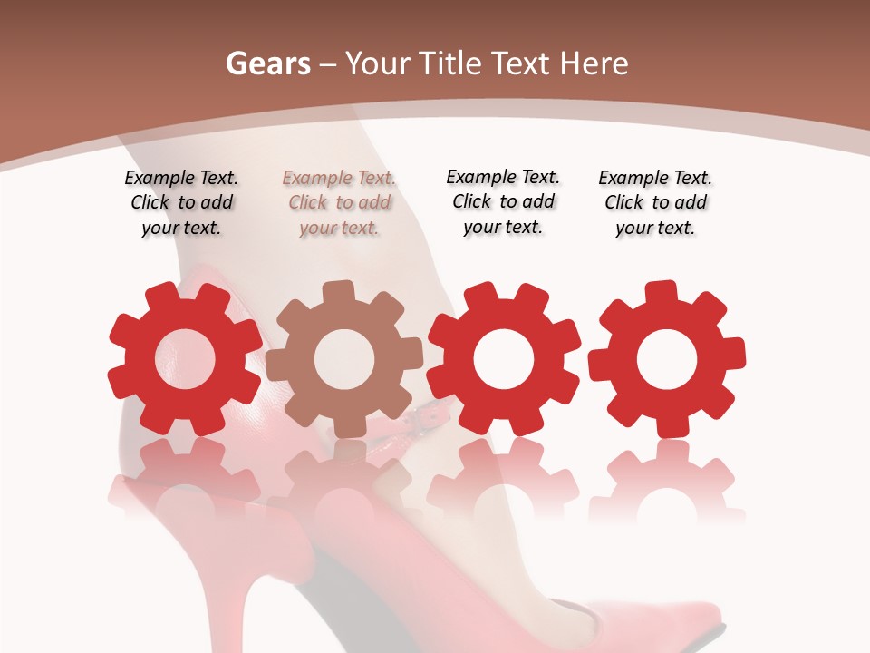 Sexy Curves Isolated PowerPoint Template