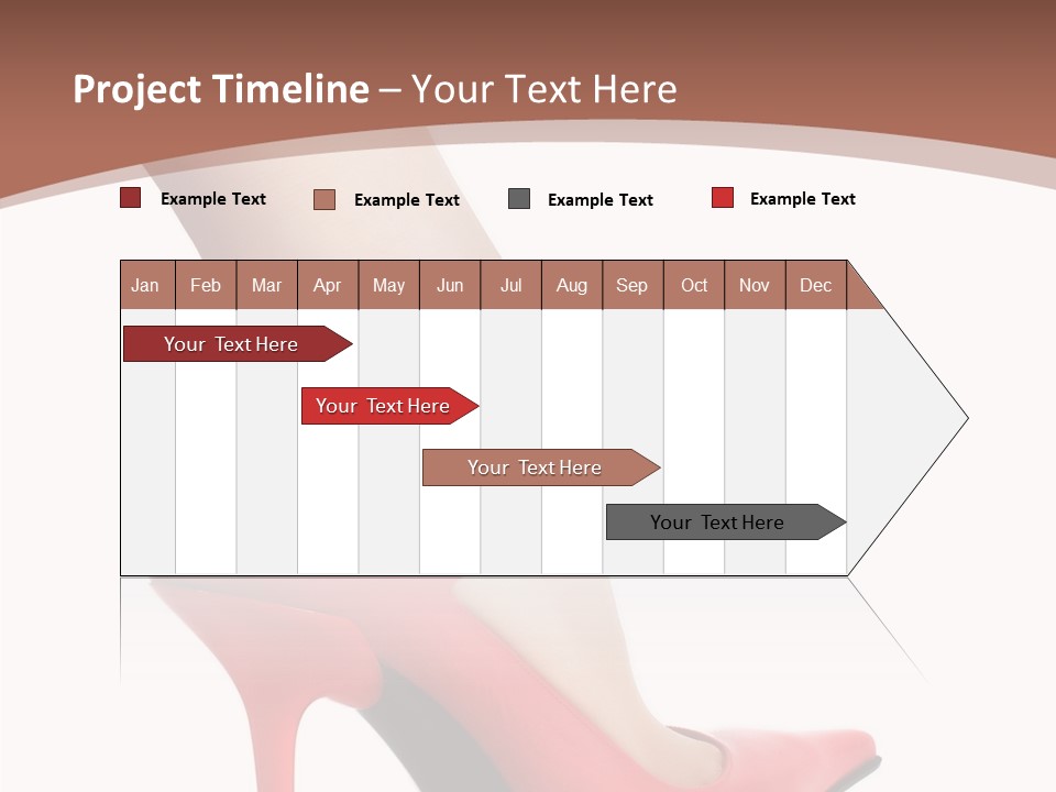 Sexy Curves Isolated PowerPoint Template