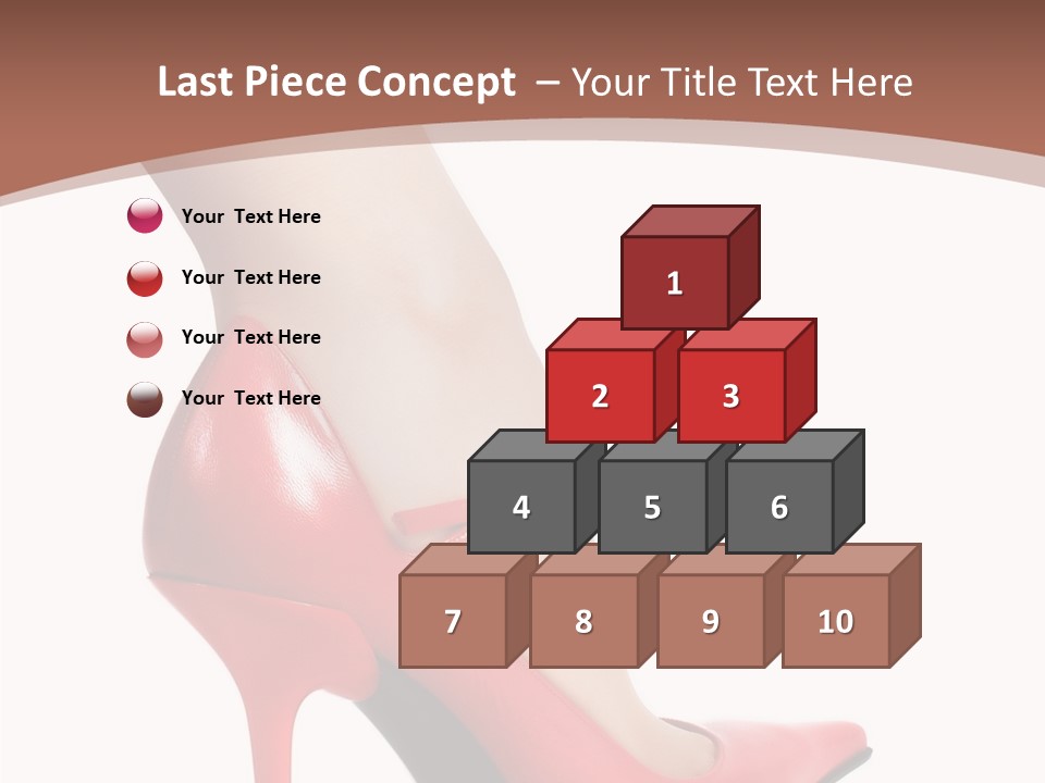 Sexy Curves Isolated PowerPoint Template