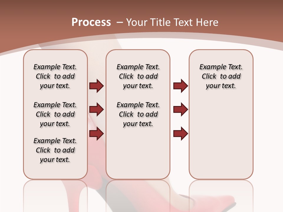 Sexy Curves Isolated PowerPoint Template