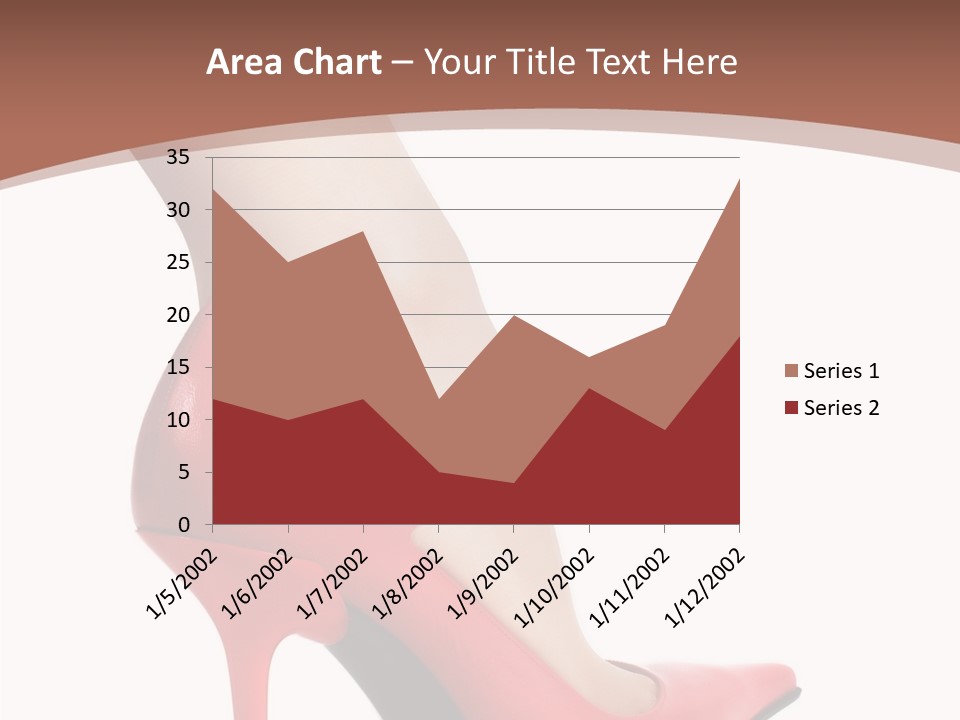 Sexy Curves Isolated PowerPoint Template