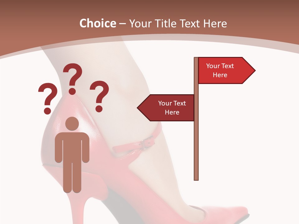 Sexy Curves Isolated PowerPoint Template