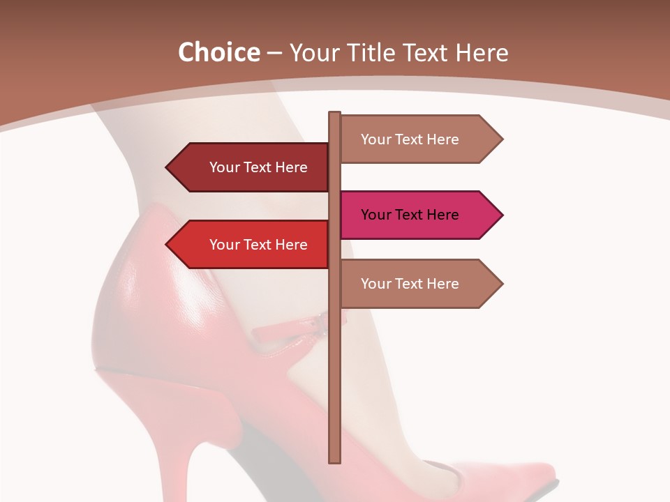 Sexy Curves Isolated PowerPoint Template