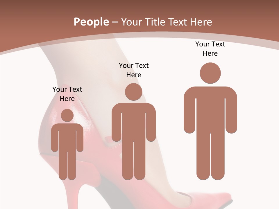 Sexy Curves Isolated PowerPoint Template