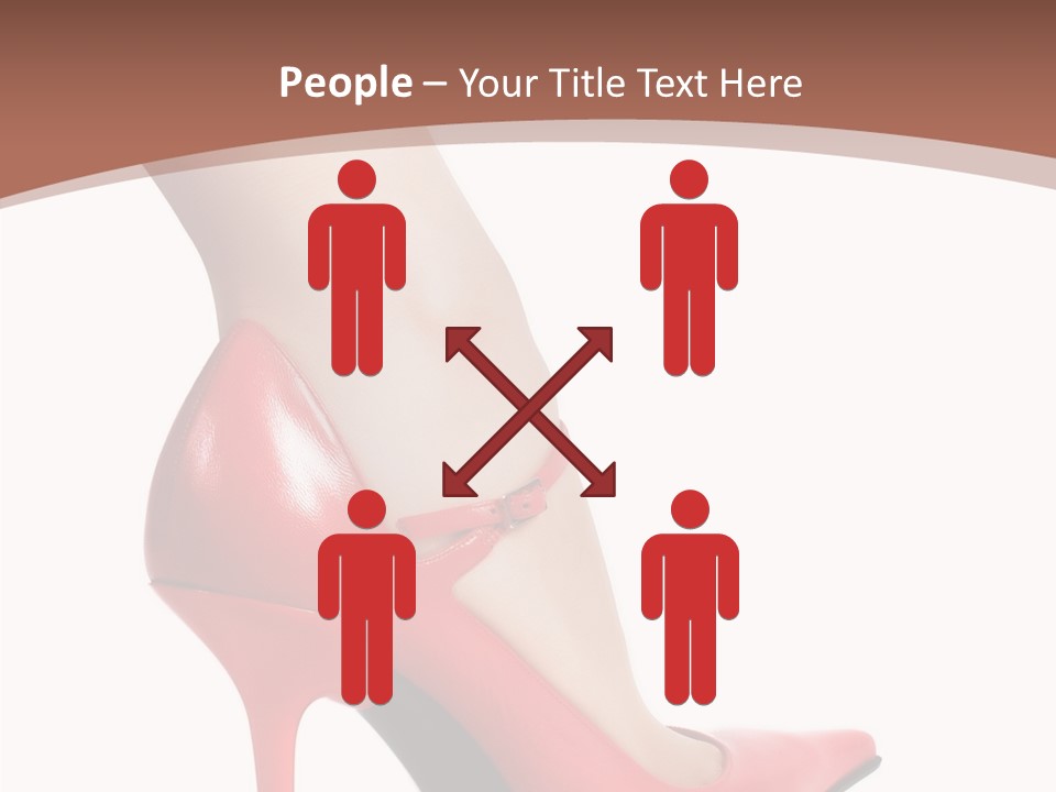 Sexy Curves Isolated PowerPoint Template