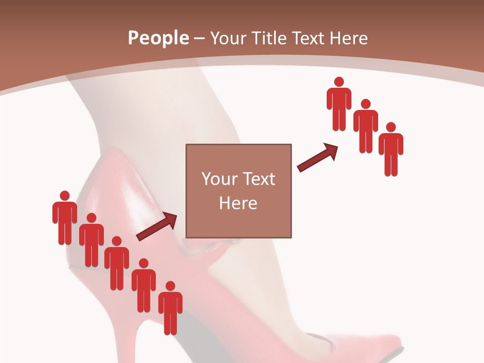 Sexy Curves Isolated PowerPoint Template