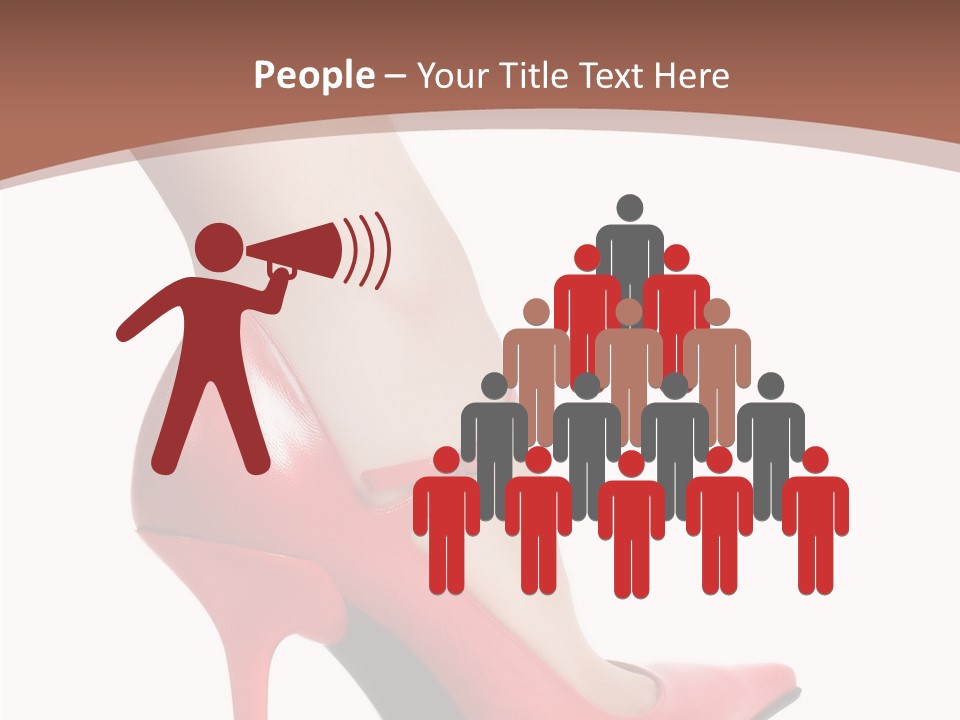 Sexy Curves Isolated PowerPoint Template