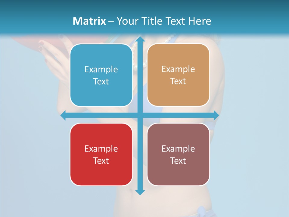 Blond  Beauty PowerPoint Template