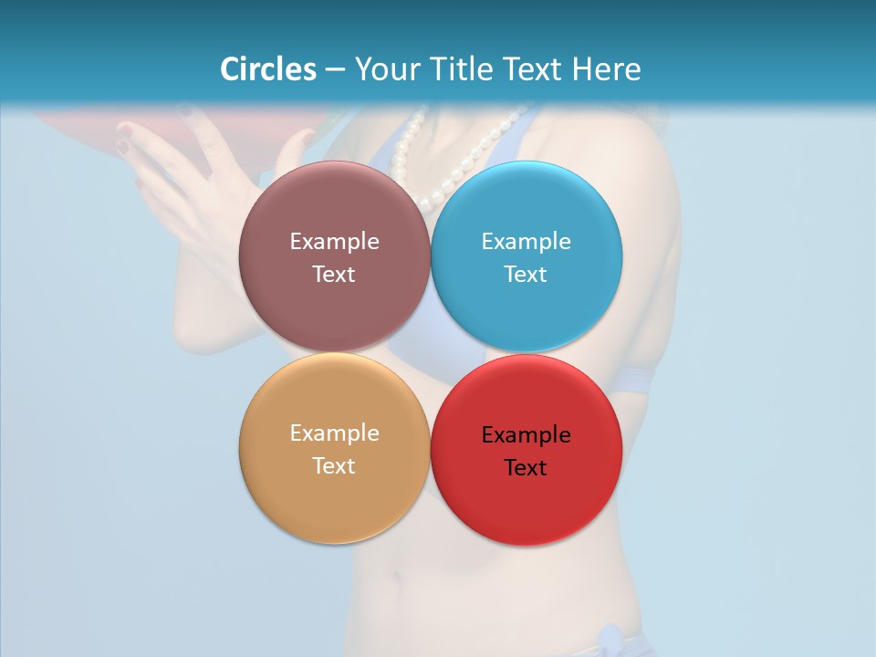 Blond  Beauty PowerPoint Template