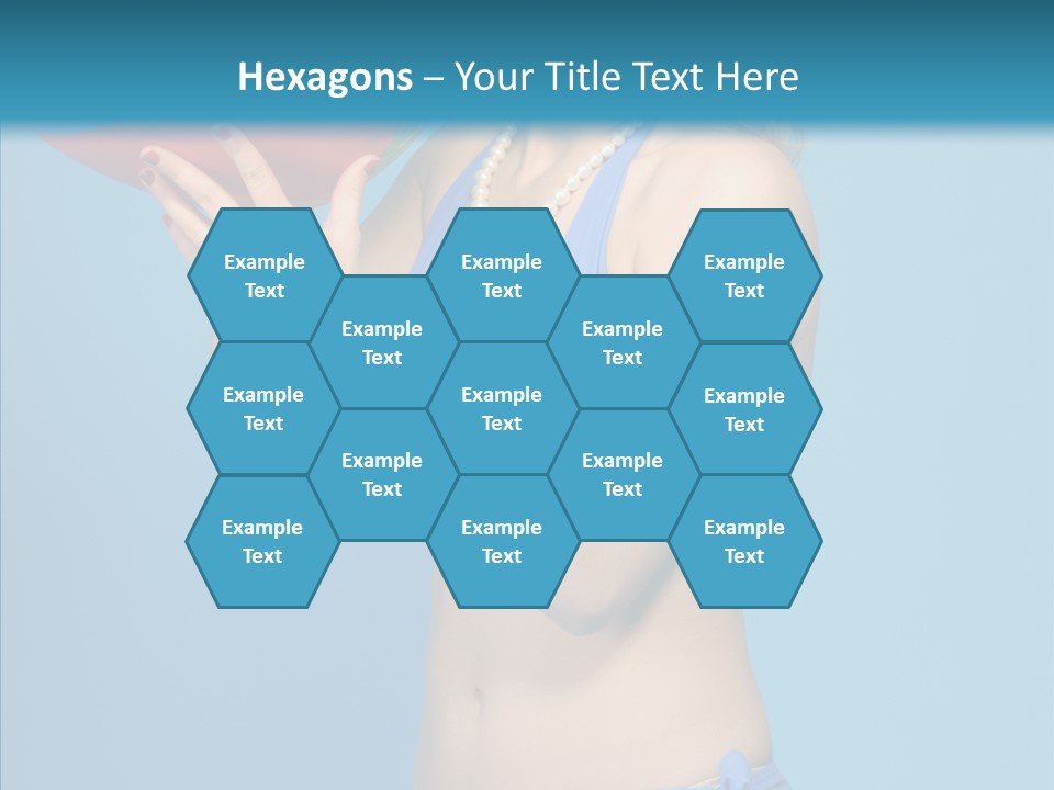 Blond  Beauty PowerPoint Template