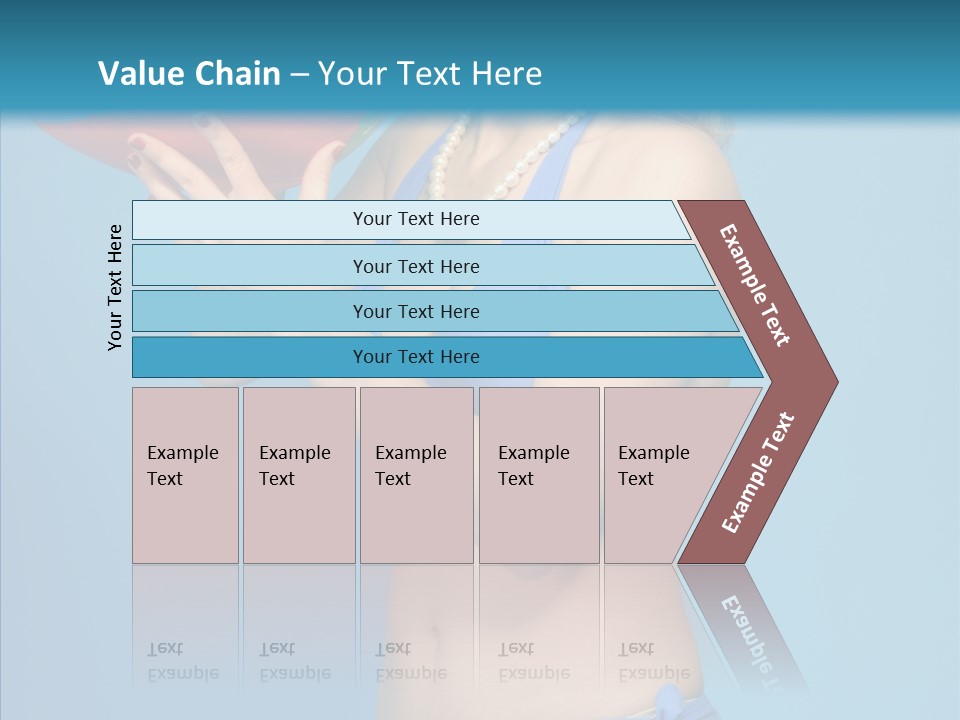 Blond  Beauty PowerPoint Template