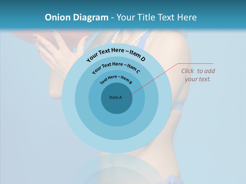 Blond  Beauty PowerPoint Template