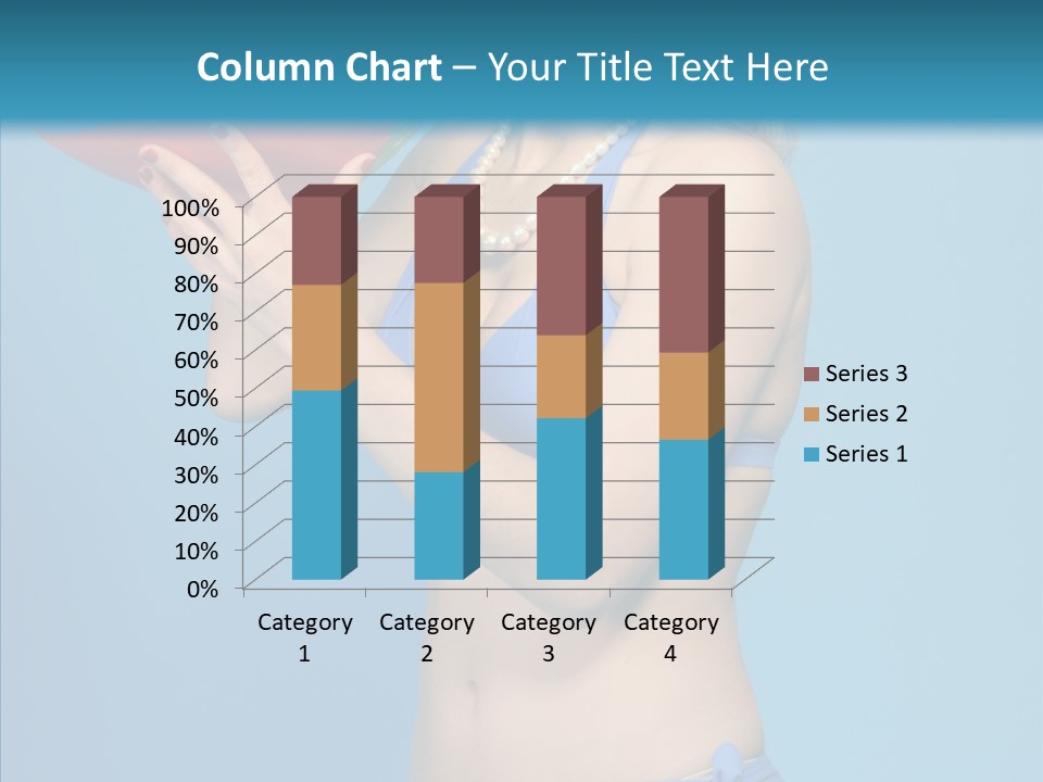 Blond  Beauty PowerPoint Template