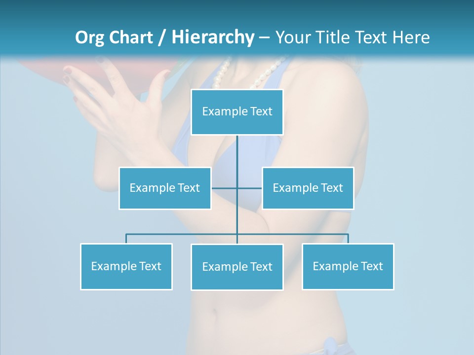 Blond  Beauty PowerPoint Template